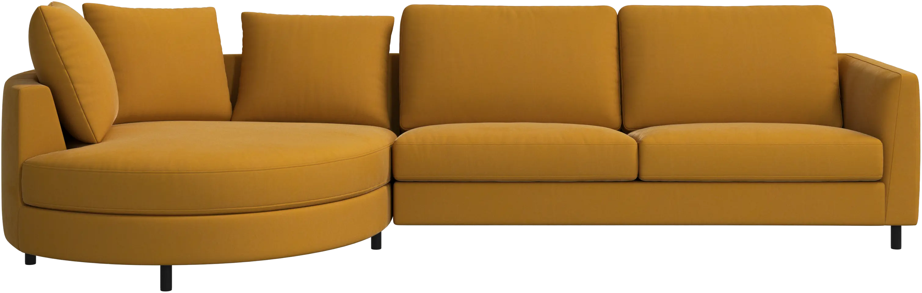 Indivi sofa with chaise longue left