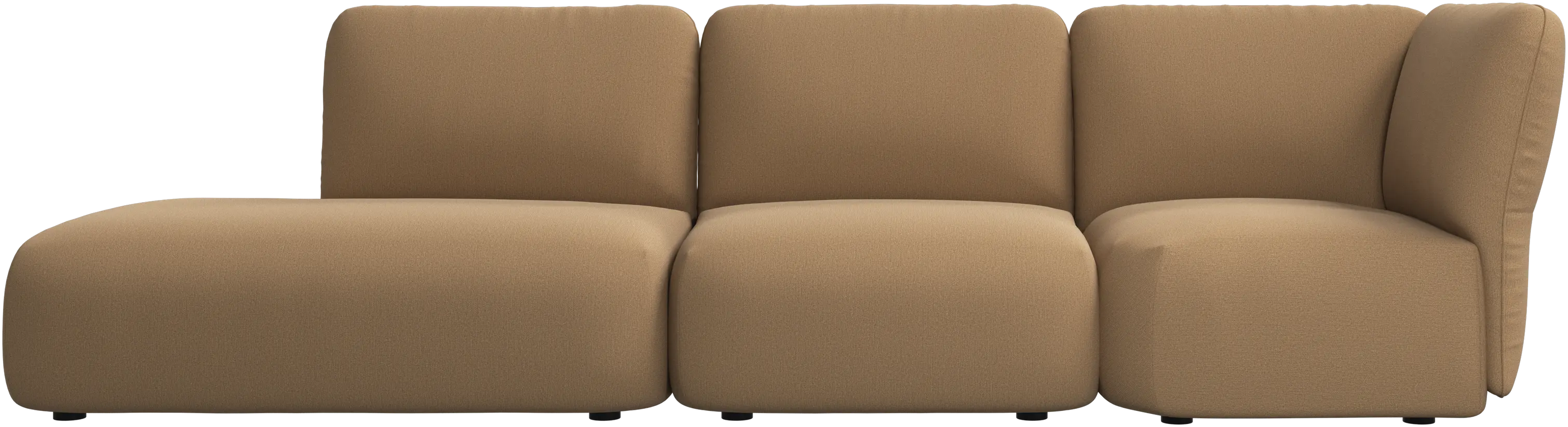 Paraggi sofa with lounging unit right