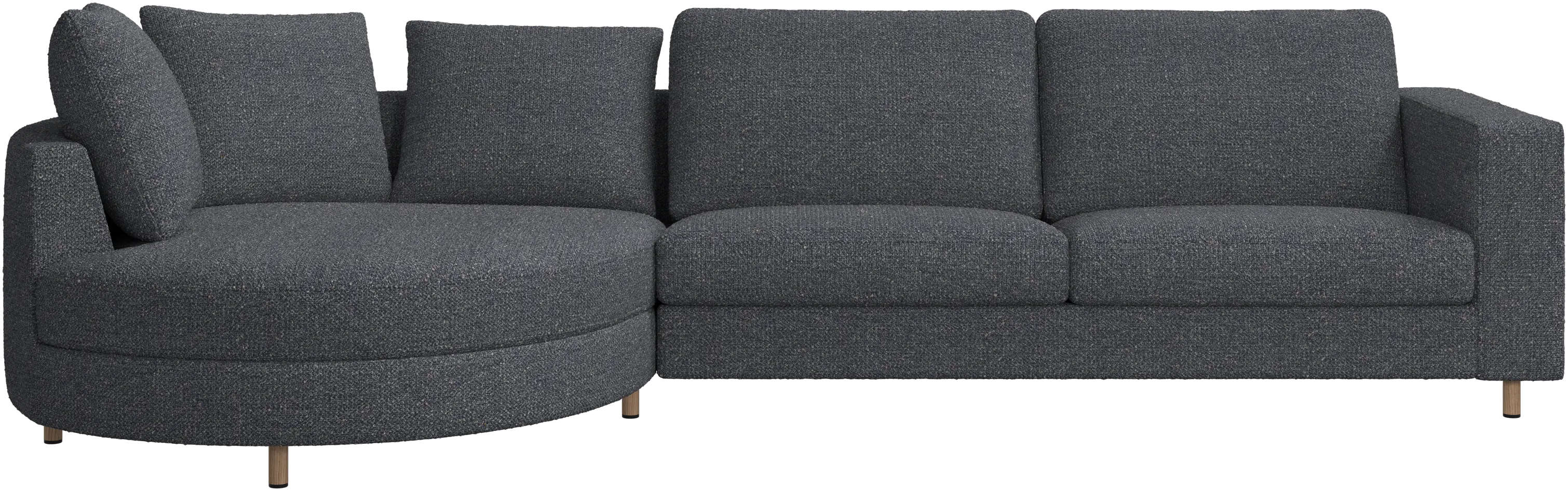 Sofá Indivi con módulo chaise-longue a la izquierda