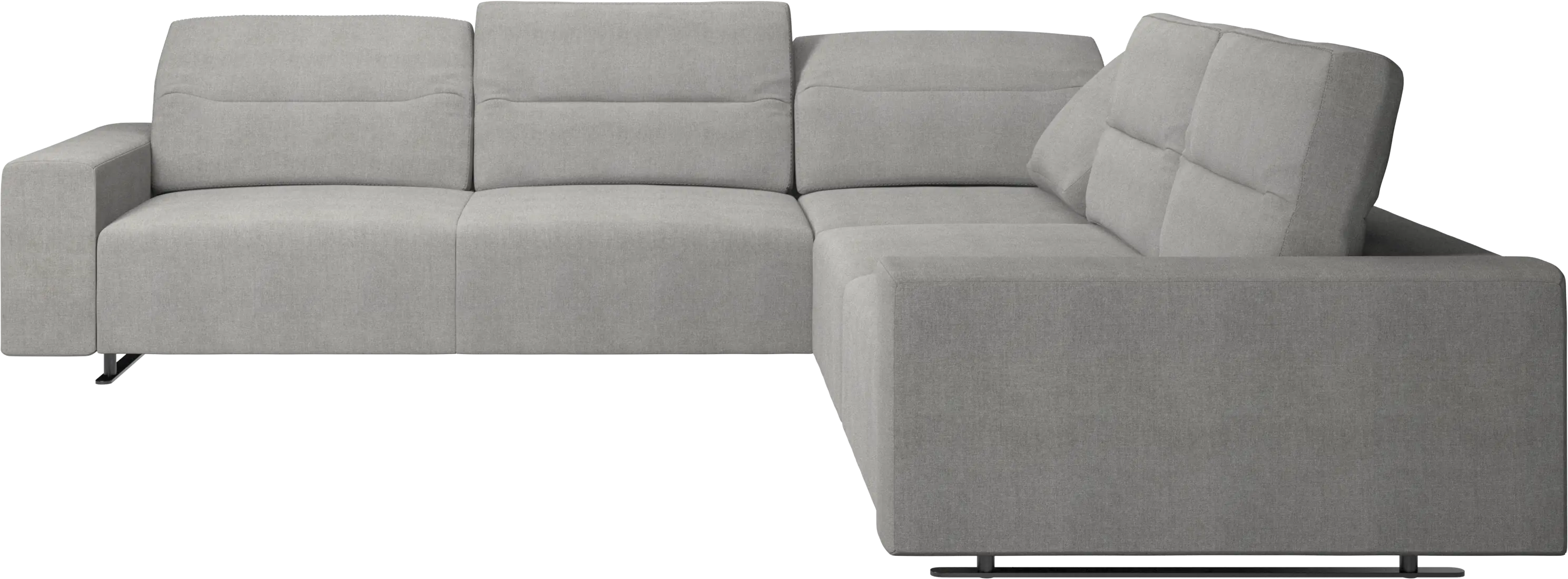 Hampton corner sofa with adjustable back