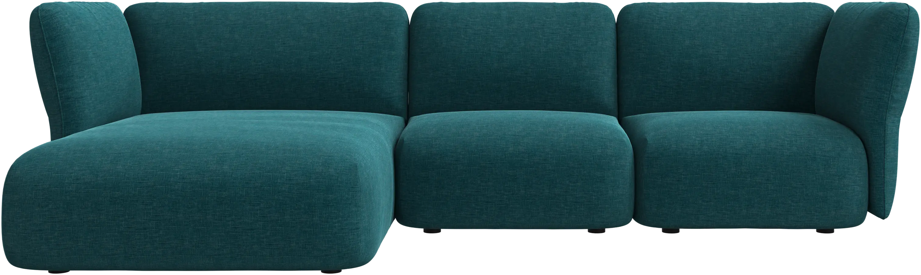 Paraggi 2-seater with chaise longue left