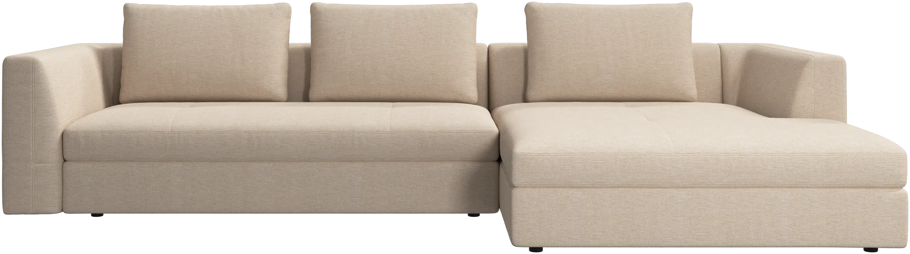Bergamo sofa with resting unit