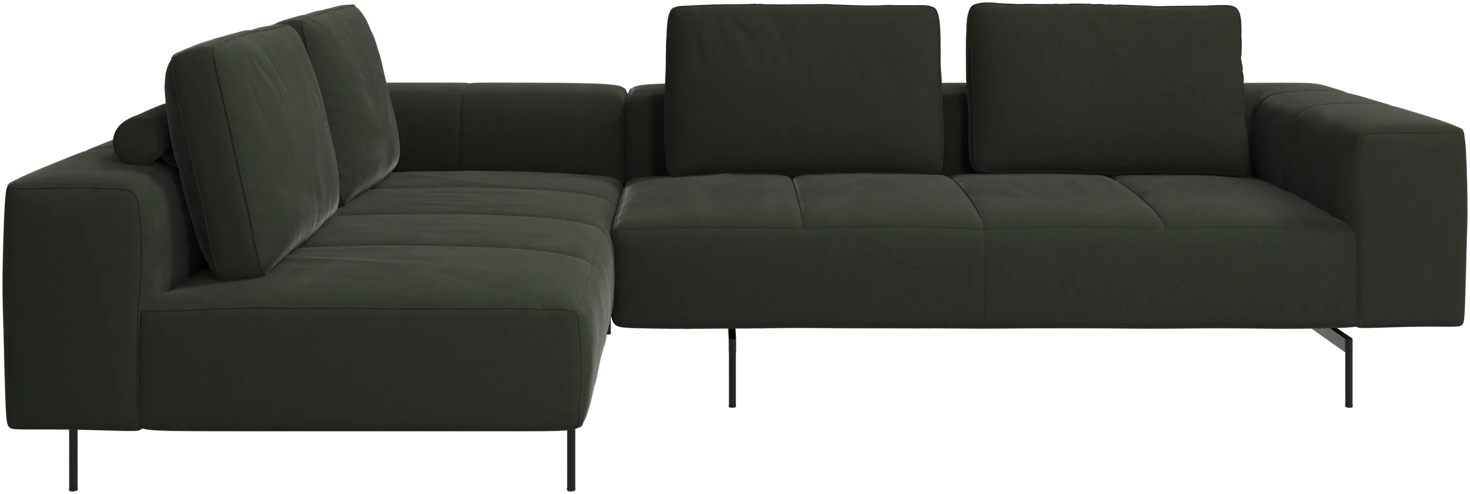 Amsterdam corner sofa with lounging unit