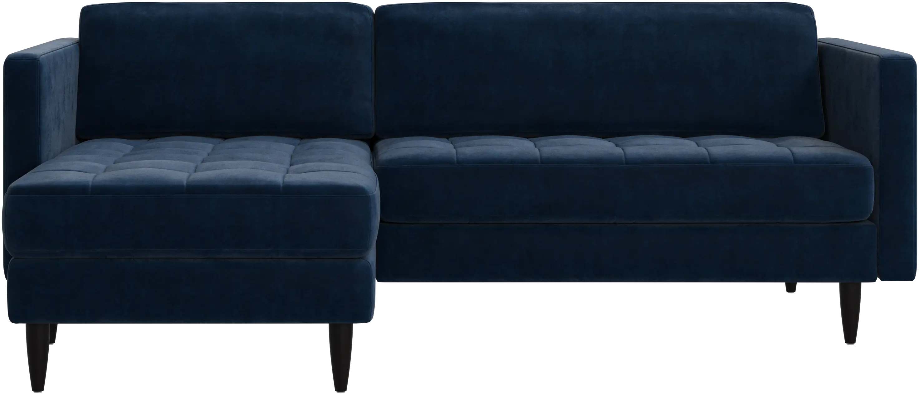 Osaka sofa with resting unit, tufted seat